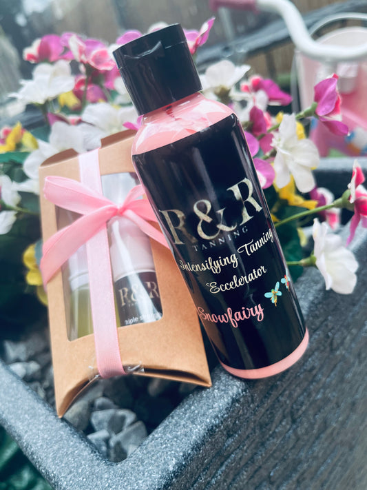 100ml Travel size bottles of accelerating cream